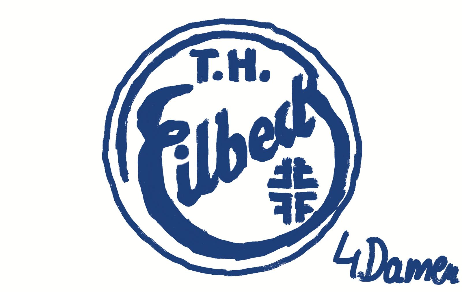 Teamfoto der 4. Damen. 13 junge Frauen und ihr Trainer stehen oder kneien vor einem Handballtor. Einige ballen ihre Fäuste.