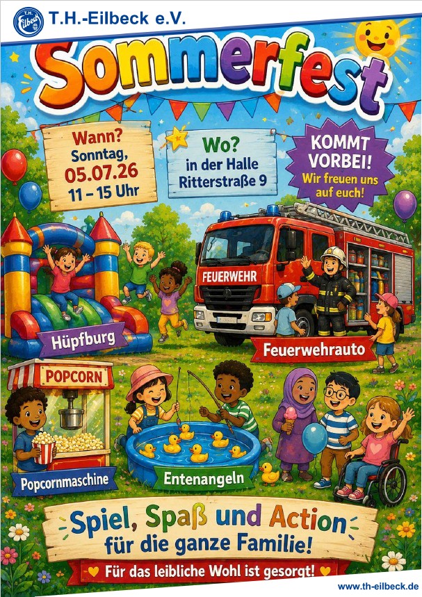 Plakat Sommerfest 2026