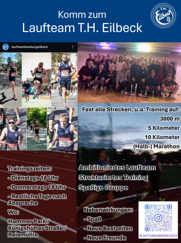 Werbebanner Laufteam